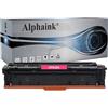 alphaink Toner Compatibili con HP 203A CF543A per HP Color Laserjet Pro MFP M281fdw M281fdn M280nw M281cdw HP M254dw M254nw M254dn M281 M254 M280 (1 Magenta)