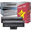 alphaink 2 Toner Compatibile con Samsung MLT-D111XL da 3600 Copie + 2 Risme A4 500 fogli 80gr per stampanti SL M2020 M2020W M2022W M2026W XPRESS M2020 M2021 M2026 M2070 M2071HW M2078