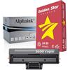 alphaink Toner Compatibile con Samsung MLT-D111XL da 3600 Copie + 1 Risma A4 500 fogli 80 gr per stampanti SL M2020 M2020W M2022W M2026W XPRESS M2020 M2021 M2026 M2070 M2071HW M2078