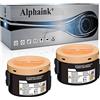 alphaink 2 Toner Compatibili con Epson M1400 C13S050652 per Stampanti per Epson AcuLaser M1400, Epson AcuLaser MX14, Epson AcuLaser MX14NF 2.200 Pagine (3 Nero)