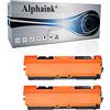 alphaink 2 Toner Neri Compatibili con HP 126A CE310A CE311A CE312A CE313A per HP Laserjet Pro 100 Color MFP M175 M175A M175nw M176 M176FN M177 M177FW M275 M275NW CP1025 CP1025nw