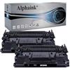 alphaink 2 Toner Compatibili con HP CF259X 59X con chip per HP Laserjet Pro MFP M428fdw M428dw M428fdn M404dn M404dw M404n M428f M304n M304dn M428 M404 M304 (2 Nero)