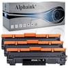 alphaink 3 44A CF244A Toner Compatibili per HP per LaserJet Pro M15 M15a M15w M16 M16a M16w M17 M17a M17w, HP LaserJet Pro MFP M28 M28a M28w M29 M29a M29w (3 Nero)