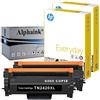alphaink 2 Toner Compatibili con Brother TN2420 TN-2420 XL 6000 Copie l'uno con 2 RISME Carta A4 per MFC L2710DW L2710DN L2730DW L2750DW HL-L23210D L2350DW L2370DN L2375DW DCP-L2510D L2530DW L2550DN