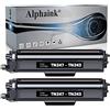 alphaink 2 Toner con chip Compatibili TN247 TN243 per Brother MFC-L3730CDN MFC-L3750CDW MFC-L3770CDW MFC-L3700 DCP-L3550CDW DCP-L3517CDW DCP-L3500 HL-L3230CDW HL-L3200 HL-L3280CDW (2 Neri)