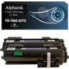 alphaink 2 Toner TK-1160 compatibile Per Kyocera Mita Nero Compatibile con le stampanti Kyocera ECOSYS P2040DW, P2040DN, P2040, P2040 DN DW.