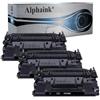 alphaink 3 Toner Compatibili con HP CF259A 59A CF259X 59X con chip per HP Laserjet Pro MFP M428fdw M428dw M428fdn M404dn M404dw M404n M428f M304n M304dn M428 M404 M304 (3 Nero)