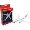 Herpa Toys Single Airplane Turkish Airlines, aeromodello giocattolo, scala ridotta, collezione, gioco, miniatura in plastica - per bambine di 3 anni!