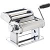 KitchenCraft World of Flavours Macchina per Pasta in Acciaio Inossidabile, Colore Argento