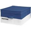 osama home PANTONE Organizer Armadio Salvaspazio, Scatola Porta Oggetti e Abiti con Tasca Profumatore Armadio, Contenitore Giochi Bambini e Vestiti Pieghevole, Scatole per Armadio Portaoggetti 35x45x20 cm