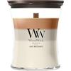 WoodWick Candela profumata | Candela Media a Clessidra | Café Macchiato | Regali Perfetti per Donne