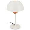 BRILONER - Lampada da tavolo, E14, max. 25W, lampada da comodino, lampada da scrivania, lampade da comodino, lampada scrivania, lampada comodino camera da letto, 20 x 31 cm, marrone