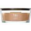 WoodWick Candela profumata | Candela Ellisse | Hazelnut Roast | Regali Perfetti per Donne