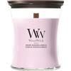WoodWick Candela profumata | Candela a clessidra media | Cherry Blossom & Vanilla | Regali perfetti per donne