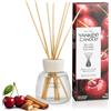 Yankee Candle Diffusore a bastoncini | Ciliegia nera | Per ambienti piccoli e medi | Fino a 10 settimane di fragranza