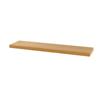 AKTIVE Max Home Mensola da parete, 60x23x4 cm, Peso massimo 5 kg, Con ripiano in legno effetto rovere naturale, Galleggiante, Staffe invisibili, Per soggiorno, camera da letto (18492)