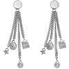LIU-JO Orecchini Acciaio con Charm Liu Jo Luxury