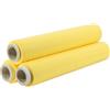 IMBALLAGGI 2000 - Film Estensibile Imballaggio Gialla, 3 Rotoli 160Mx30MYx50H cm per Imballaggio Multiuso, Pellicola Imballaggio Extra Resistente - Rotolo Imballaggio per Spedizioni e Trasloco