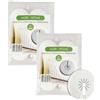 AGRI-CULTURA® | 2 x Kit 10 Rosette Universali per Termosifoni | Regolabili [8-22 mm] | Made in Italy | Ideali per Coprire Tubi e Radiatori.