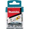 Makita E-03252 Impact Premier - Set di punte a torsione PZ2, 25 mm, 15 pezzi