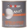 MAXMEYER Fondo a solvente per interni ed esterni Legno e Muro BIANCO 0,5 L