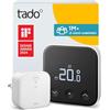 tado° termostato intelligente X - Starter Kit, termostato ambiente cablato e Bridge X, controllo del riscaldamento tramite app e smart speaker (Alexa, Siri, Google)
