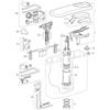 Geberit Supporto leve per cassetta ap140 240.426.00.1