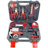 Avilia Set di 143 Utensili Manuali con Valigetta - Kit Completo per Fai da Te, Bricolage e Lavori Professionali