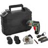 Avilia Set Trapano Multifunzione 4V con Batteria 1,5 Ah con 26 Accessori e Valigetta - Mini Avvitatore, con Motore in Rame e Luce LED Integrata
