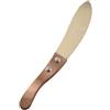 perfk Strumento per massaggio Gua Sha in rame, leggero, liscio, portatile, robusto, rilassante, per muscoli, vita, collo, addome, viso e schiena.
