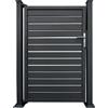 Verdelook Miami, cancello pedonale, h. 174 cm - antracite