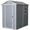 Verdelook Boxy, casetta da giardino in plastica 193x134 - h.198 CM