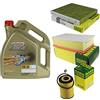 Diederichs Set di filtri da 5 litri di olio motore EDGE Titanium FST 5W-30 LL MANN-FILTER filtro abitacolo filtro aria filtro olio