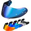 PSLER Visiera per Casco per Neotec 2 Visiera Colorata per Shoei Neotec 2 CNS-3 Protezione UV per Moto Accessori di Ricambio per Visiera Protettiva(Blu Trasparente)