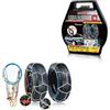 A2ZWORLD Catene Da Neve 175/75R14, 185/70R14,195/65R14,205/55R14,205/60R14,175/70R15,185/60R15,185/65R15,195/55R15,205/50R15