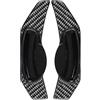 MUDESWA Paletta Cambio Volante Compatibile Con Benz Per Smart Fortwo W451 2007-2018 Per Forfour W453 2015-2018 Estensione Cambio Al Volante Dell'auto(Carbon Fiber Black)