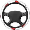Myfsucce Coprivolante Cuore Rosso Cuoricini Manoscritti Antiscivolo in Poliestere Accessori Auto Universali 38 cm/15 Pollici