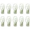 CARALL 10 Pezzi Lampadine Alogene T20 W21W 7440 12V 21W, Ricambi Lampade 12V Per Auto e Moto