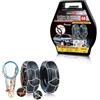A2ZWORLD Catene Da Neve 165/70R13, 175/65R13,185/60R13,195/55R13,145/80R14,155/70R14,165/65R14,175/60R14,185/50R14,195/50R14,135/80R15,155/65R15,165/55R15