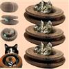 Donubiiu Gatto a girelle per gatti di grandi dimensioni, pieghevole e conveniente, giocattolo intelligente, giocattolo per gatti, organo magico (3 pezzi)