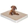 EVERGREENWEB MATERASSI & BEDS Evergreenweb - Materasso Cuccia Letto 65x85 Alto 10 cm per Cane o Gatto di Taglia Media, Imbottitura Morbida Lastra Interna in Schiuma Waterfoam Rivestimento con Air Space Sfoderabile e Lavabile Max