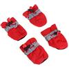 GENERIC Scarpe impermeabili per cani, scarpe da pioggia e neve, antiscivolo, per cani di piccola taglia, calde, invernali, intelligenti, alla moda