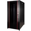 LINK ARMADIO RACK PER RETI 19 32U (A)1558, (L)600, (P)600 COLORE NERO PORTA VETRO SERIE EAVI