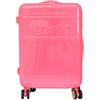 Chiara Feragni Chiara Ferragni Chiara Ferragni Trolley Rosa Fluo glitterato con maxi Logo EYE STAR. Trolley con fodera interna in raso All Over Eyelike con più scomparti. Manico telescopico con due altezze. Dimensio