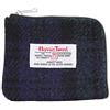 ICObuty Harris Tweed - Portamonete con cerniera, motivo scozzese