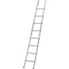 Gierre AL610 - Scala agricola conica in alluminio - 8 gradini - 2.22 m - Altezza stimata operativa 3.16 m