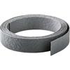 Wovar Bordura per Aiuola Plastica Riciclata Grigia 14 cm - Rotolo 10 metri