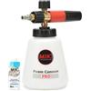 MJJC Foam Cannon Pro V2.0 (tecnologia Snow Foam più spessa) con connettore rapido da 1/4 per idropulitrice, bottiglia da 1134 g (Pro V2.0 (connettore rapido da 1/4) + campione di sapone)