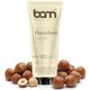 BAM Pasta di Nocciole - Crema di Nocciole 100 Naturale Pura Senza Zucchero, Ideale per Dolci e Dessert - Tubetto da 50g