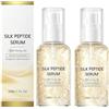 Toimveok 2 pezzi Deep Collagen Silk Peptide Serum Gold Silk Peptide Lift Serum Silk Peptide Intensive Lifting Ampoule, Rende la pelle più tonica, levigata, liscia e idrata